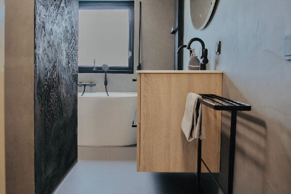 Badkamer vloer en wand Nijmegen